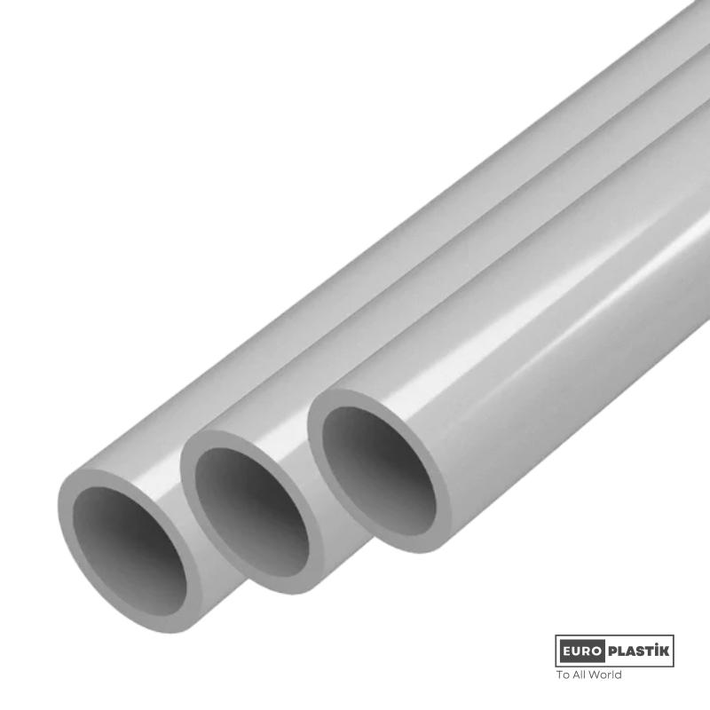 25mm PVC Straight Pipe Medium Series (Non-Flammable)